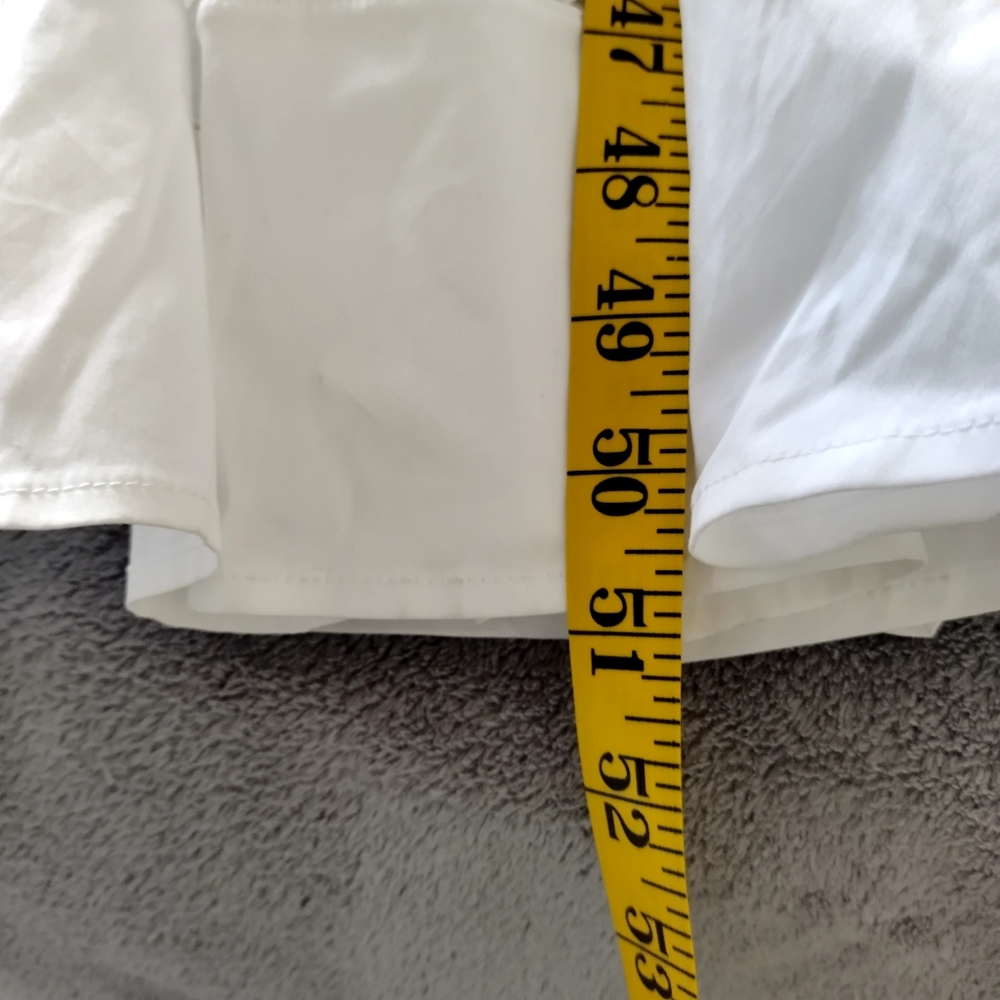 NWT Chico's Poplin Circle Trim Maxi Shirtdress Sz S - Picture 13 of 13